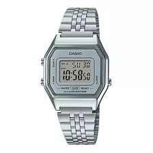 Relógio Casio La680 Prateado Vintage La680wa-7df + Nfe 