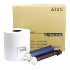 Papel / Ribbon Hiti P520l / 525l 15x20 /6x8