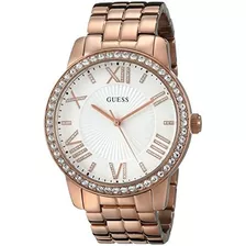 Guess U0329l3 Deslumbrante Dazzling Oversized Rose Goldtone