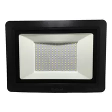 2 Refletores Led200w Branco Frio Bivolt Holofote Prova Dagua