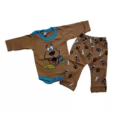 Set Para Bebés Conjunto Scooby Doo 