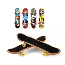 4 Skates De Dedo Fingerboard Com Acessórios 50907 Toyng Cor Das Rodas Sortidos Cor Do Skate Sortidos