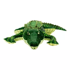 Crocodilo Verde Realista 94cm - Pelúcia