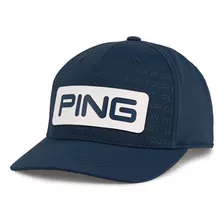 Boné Ping Debossed Pyb Cap - Azul/branco - Ajustável