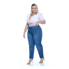Calça Jeans Fem Skinny Louchy Pluz Size Tamanhos 40 - 50