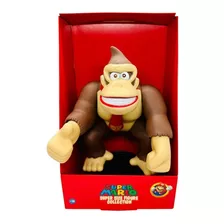 Boneco Donkey Kong Super Mario Bros Grande Kart 64 Coleção