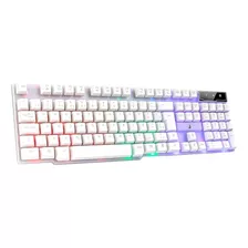 Teclado Gamer Rise Mode G1 Full - Branco - Rm-tg-01-fw