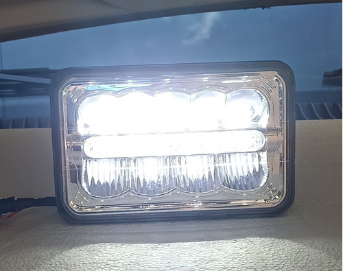 Faros Chrysler Dart Con Linea Led Cromo 46 Foto 5