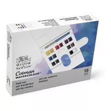 Acuarelas Cotman Set Compacto X 14 Colores En Pastilla