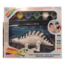 Dinosaurio Para Pintar. Muñeco Niños +5