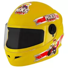 Casco Niños Mixs Amarillo -thormoto-