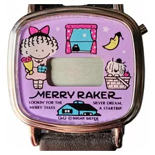 Reloj Q&q By Citizen Merry Raker Sugar Dream Japon 80 Nuevo