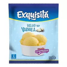 Polvo Pre Mezcla Para Helado De Vainilla Exquisita 52g