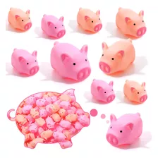 100 Piezas Mini Cerdos De Goma Para Bao De Cerdo, Mini Cerdo