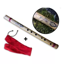 Flauta Quena/quenilha De Bambu In G (sol) Com Art 