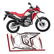 Kit Adesivos Honda Xre 300 Rally 2020 Moto Vermelha