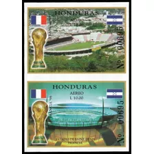 Mundial Fútbol - Estadios - Honduras - Blocks Mint