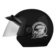 Capacete Moto Aberto Pro Tork Liberty 3 Tamanho Do Capacete 60 Cor Preto