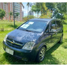 Meriva 2007 Maxx 1.8 Flex Ar Dh Rodas Camera Ré Dvd Raridade