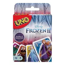 Juego De Un0 - Juego De Mesa - Edicion Frozen Ii