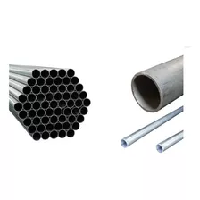 Kit 2 Tubo Hg Hierro Galvaniz. 3/4 X 1,20 Metro Rosca 1 Lado