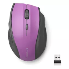 Mouse E-yooso Inalambrico/purpura