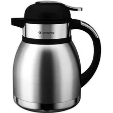 Garrafa Térmica Inox Premium Café Begônia 1,2 L Coffe Cor Prateado