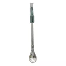 Bombilla Para Mate Stanley Spoon Color Verde