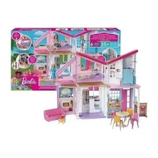 Casa De Barbie Malibú Original Mattel +25 Accesorios