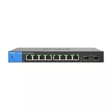 Switch Linksys Lgs310c 8pt Gbit Adm 2sfp