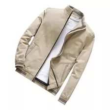 Jaqueta Masculina Primavera Bomber Moda Casual Slim Casacos