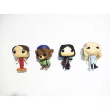 Lote 4 Figuras Funko Pop Nuevas Sin Caja Como En La Foto.