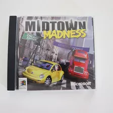 Cd-rom Jogo Microsoft Midtown Madness (1999) Pc Retrô Win98