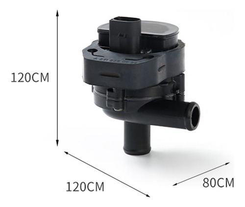Bomba De Agua Auxiliar Del Motor Apta Para Mercedes-benz Foto 7
