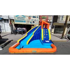 Inflable Splash And Slide Sportspower Solo Se Uso Una Vez 