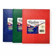 Cuaderno Triunfante N3 123 (tipo Abc) Cocido 48 Hj Colores