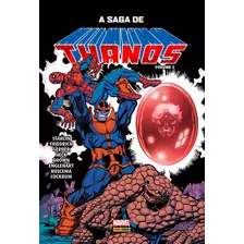 A Saga De Thanos - Volume 2: Capa Dura, De Starlin, Jim. Editora Panini Brasil Ltda, Capa Dura Em Português, 2020