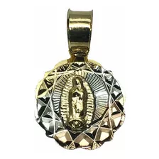 Medalla Virgen De Guadalupe Oro Laminado