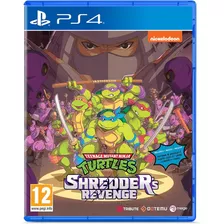 Jogo Teenage Mutant Ninja Turtles Shredders Revenge Ps4