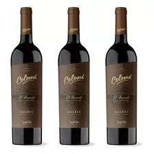 Vino Colomé El Arenal Malbec Single Vineyard 750 Ml. X 3 Un