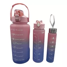 Kit Degradê Com 3 Garrafas 2litros 900ml E 500ml