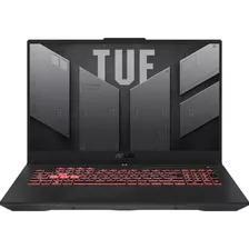 Laptop Asus Tuf Gaming A17 Tuf A17 2023 Fa707xi-ns94 Negra Amd Ryzen 9 7940hs 16gb De Ram 1 Tb Ssd, Nvidia Geforce Rtx 4070 144 Hz 1920x1080px Windows 11 Home