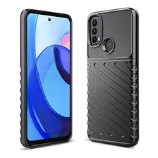 Funda Resistente Para Motorola E20/e30/e40 Sucnakp Negro