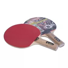 Paleta Ping Pong Madera Tenis Mesa Goma 1 Estrella Star