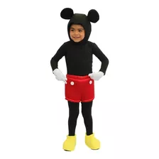 Disfraz Traje Inspirado En Mickey Mouse C/accesorios Hermoso