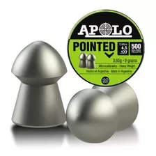 Chumbo Apolo Pointed 4.5mm 500unidades Premium