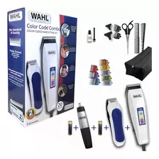 Kit Máquina De Cortar Cabelo E Dar Acabamento - Wahl Com Nf