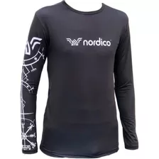 Camisa Manga Longa Segunda Pele Proteção Uv Odin - Nordico