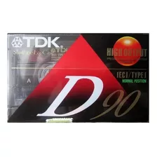 Cassette Tdk De Audio D90 - Para Exigentes