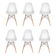 Silla Para Comedor Minimalista Eames 6 Piezas